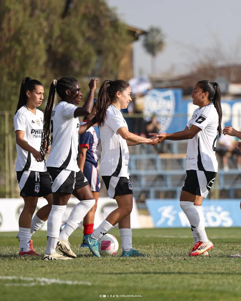 Colo Colo Femenino celebró pese a que una racha se acabó en esta jornada ante Deportes Recoleta. Foto: Colo Colo Femenino.