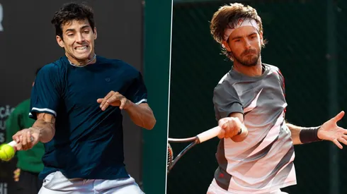 Cristian Garin y Gastao Elias
