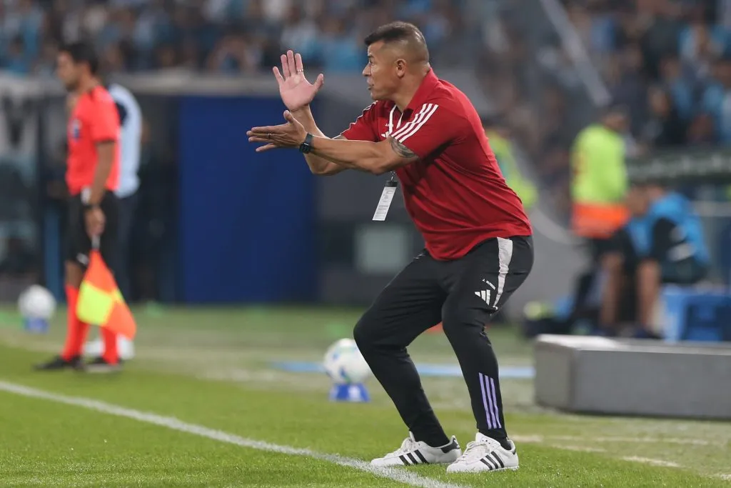 Jorge Almirón ante Racing Club de Avellaneda. (Daniel Jayo/Getty Images).