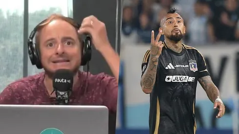 Vidal se fue expulsado por una insólita situación.