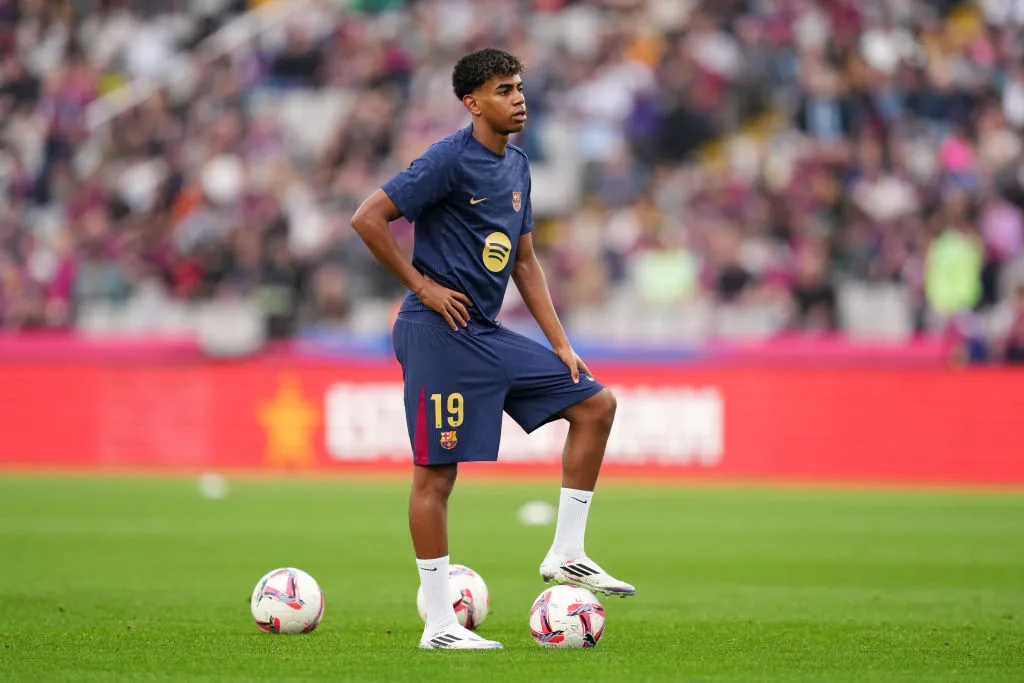 Lamine Yamal se ha consolidado como una de las figuras del Barcelona (Getty Images)