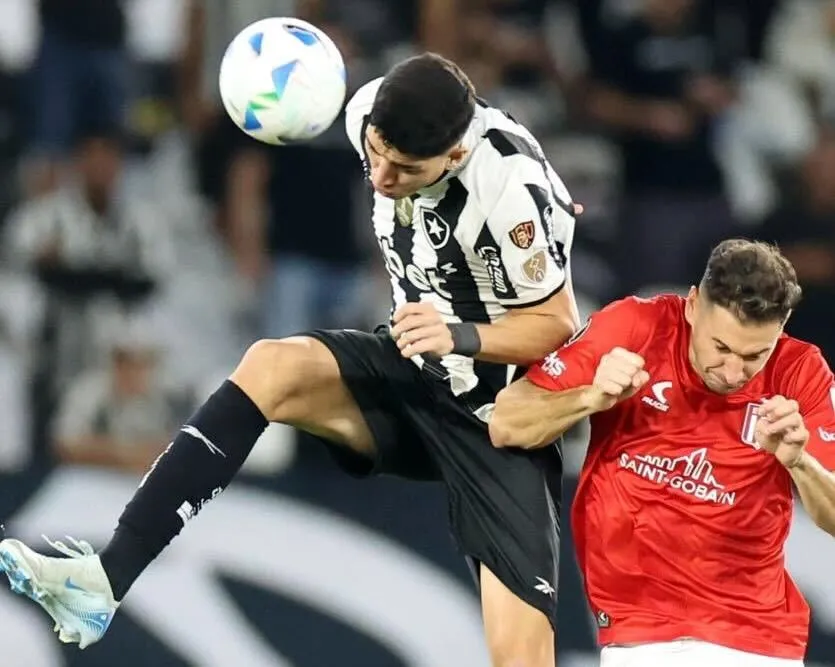Botafogo mostró momentos de debilidad que puede aprovechar la U. Foto: Botafogo.