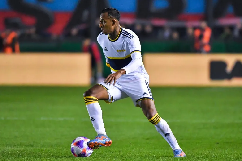 Sebastián Villa en Boca en el 2023. Imagen: Getty