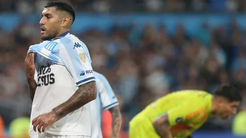 Este atacante uruguayo anotó el cuarto gol de la Academia ante los albos.