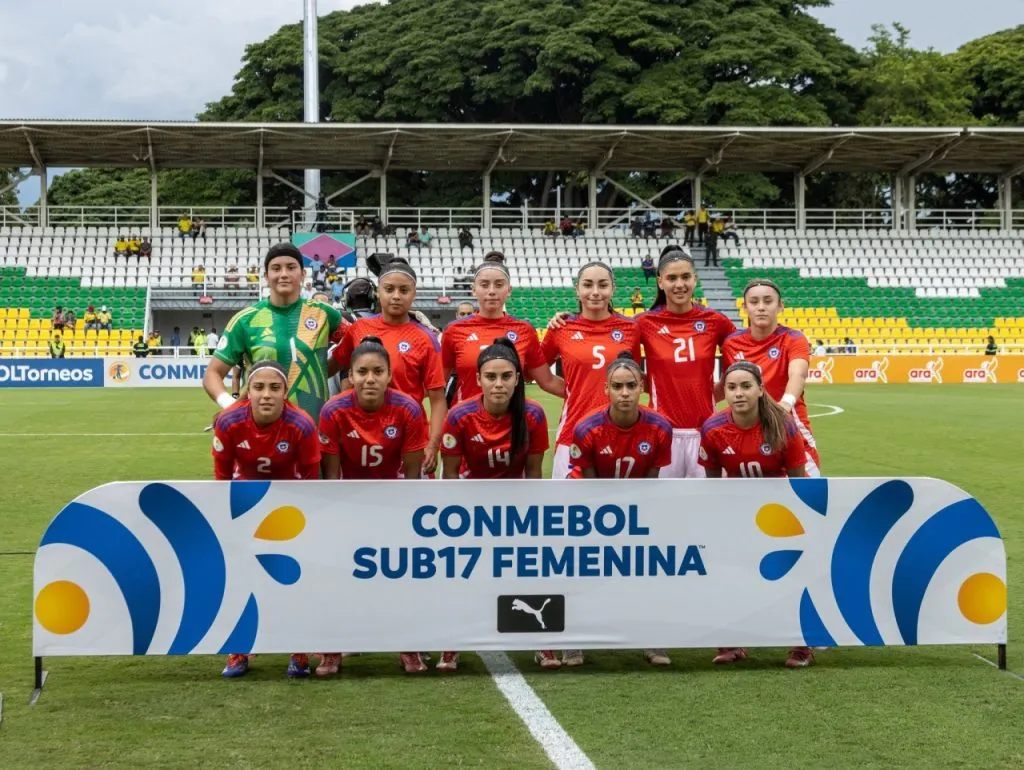 Chile no puede ganar en hexagonal final del Sudamericano Femenino Sub 17 (Comunicaciones FFCH)