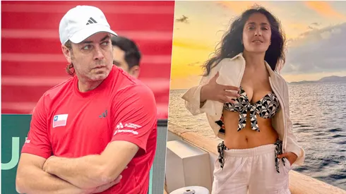 Nicolás Massú habló del encuentro que tuvo el 2004 con Salma Hayek