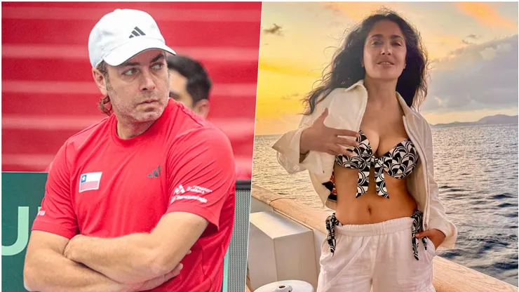 Nicolás Massú habló del encuentro que tuvo el 2004 con Salma Hayek