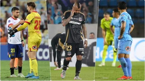 Tres equipos chilenos eliminados de torneos Conmebol.