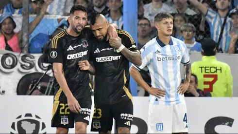 Mauricio Isla y Arturo Vidal en Colo Colo.