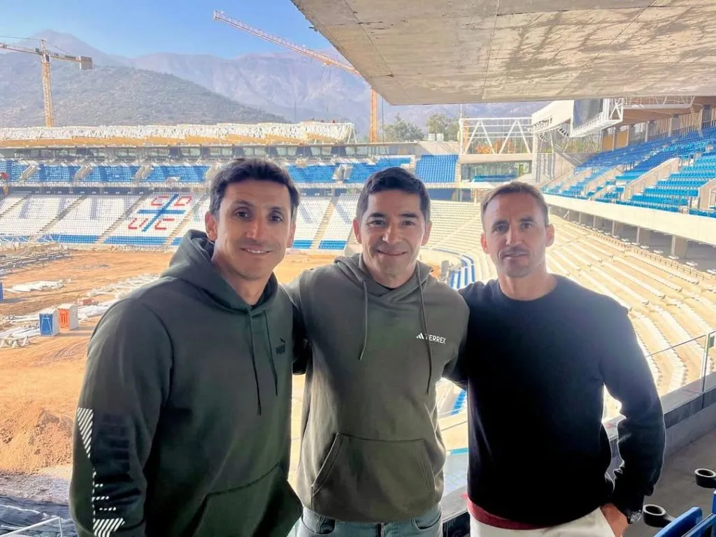 Mirosevic, Álvarez y Fuenzalida asistieron a San Carlos y se pueden ver los avances