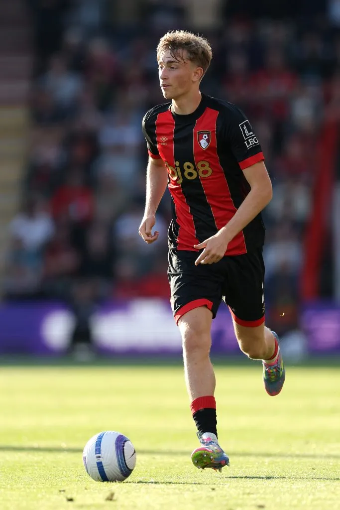 Dean Huijsen viene desde el Bournemouth. Imagen: Getty