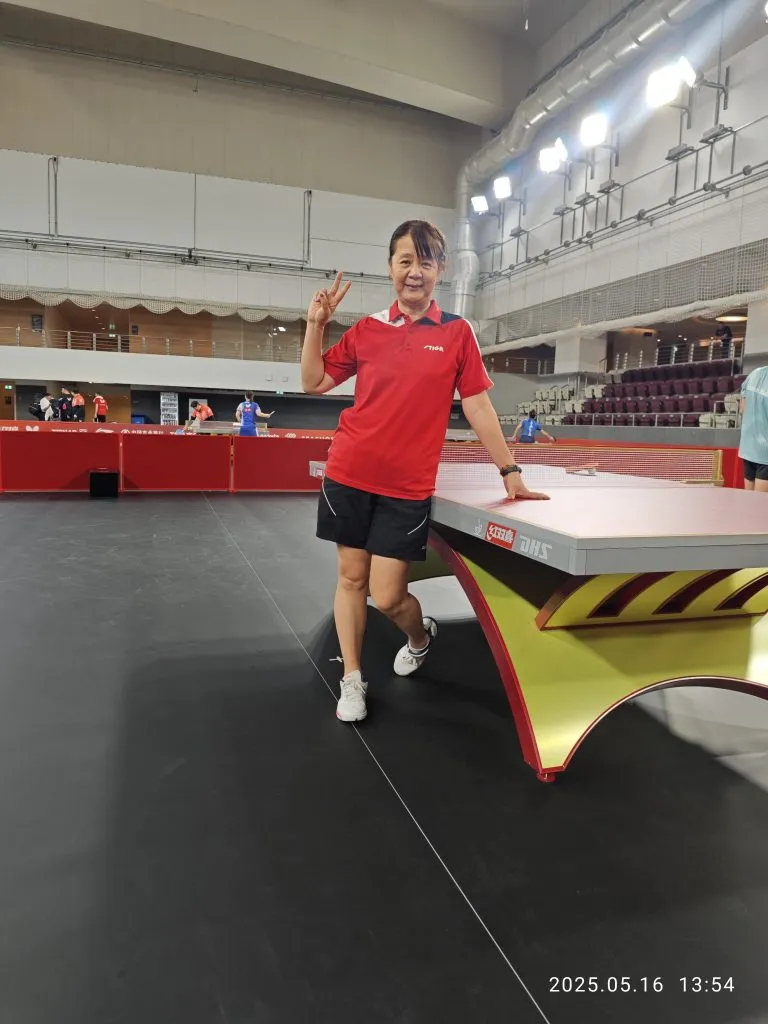 Tania Zeng en Qatar.
