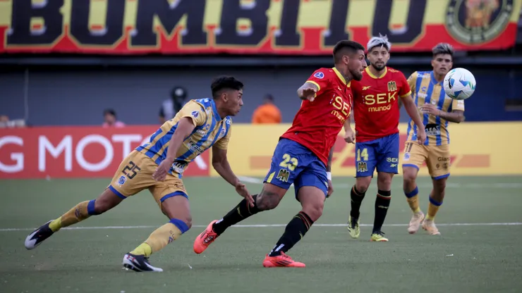 Unión Española y Everton se enfrentaron en el repechaje de la Copa Sudamericana.