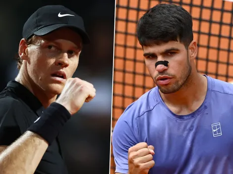 Sinner vs. Alcaraz: Hora y dónde ver en vivo la final del Masters de Roma