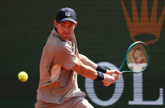 Nicolás Jarry se hunde y cae en un increíble partido en Ginebra. Foto: Clive Brunskill/Getty Images.