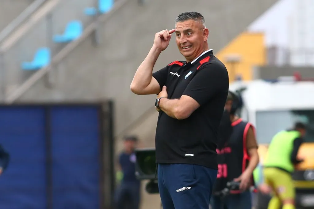 Jaime García no entró en el juego de la especial relación de la U con Huachipato. Foto: Alex Diaz/Photosport