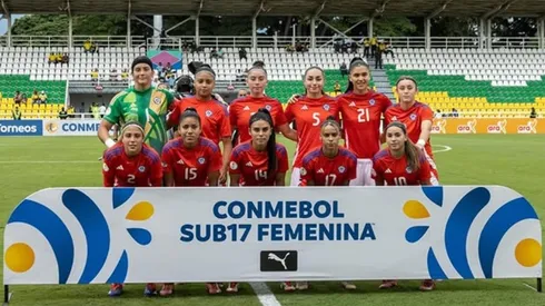 Chile femenino sub 17 se enfrenta a Colombia.