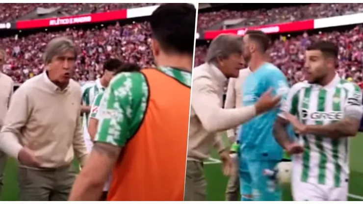 Pellegrini estalló por la actitud de sus jugadores