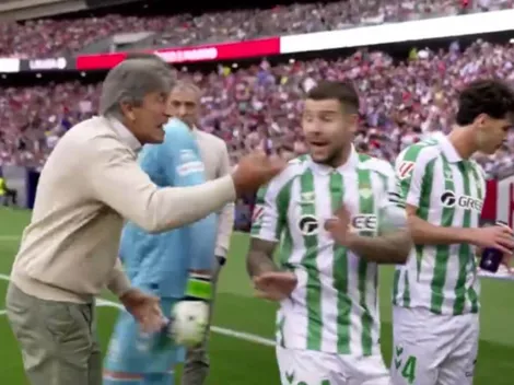 Pellegrini explicó su momento de furia contra jugadores del Betis