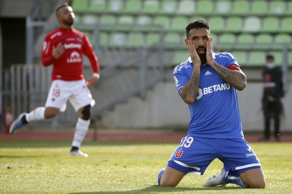 La U fue el último equipo de Ronnie Fernández en Chile. Foto: Andres Pina/Photosport