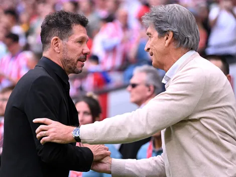 La reacción del jugador de Real Betis que fue tironeado por Pellegrini