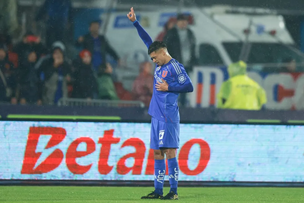 Fabián Hormazábal marcó una joya en la U, pero que no estaba nada de ensayada. Foto: Photosport.