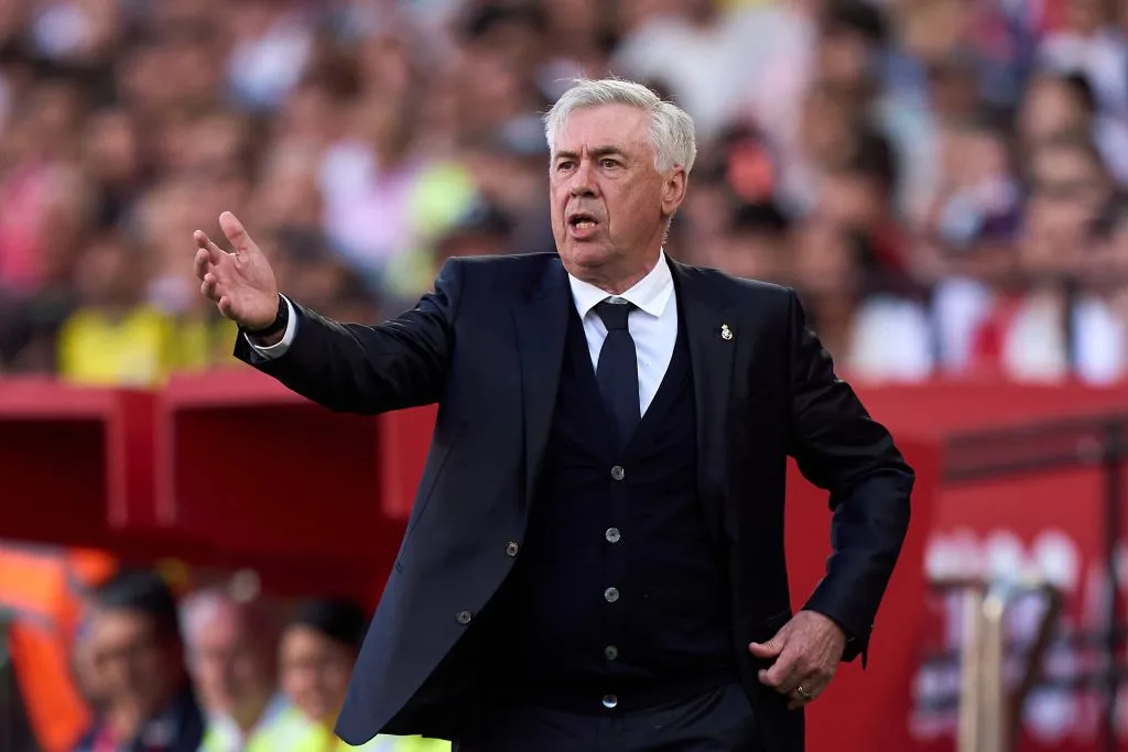 Carlo Ancelotti prepara la nómina de Brasil. (Photo by Angel Martinez/Getty Images)