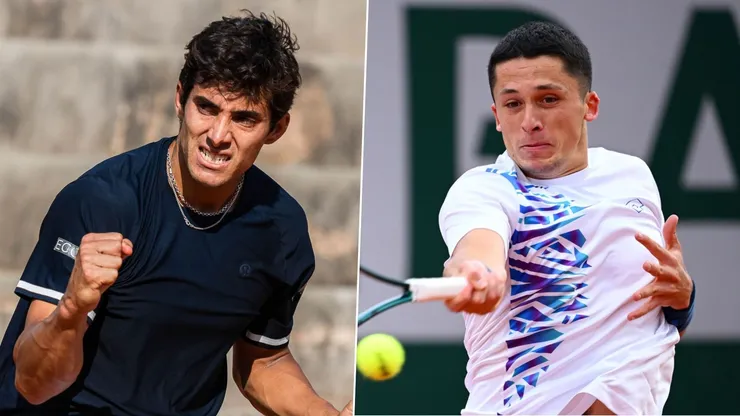 Cristian Garin y Harold Mayot