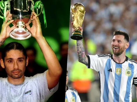 Fue clásico rival del Chino Ríos y lo idolatra: "Es como Messi"