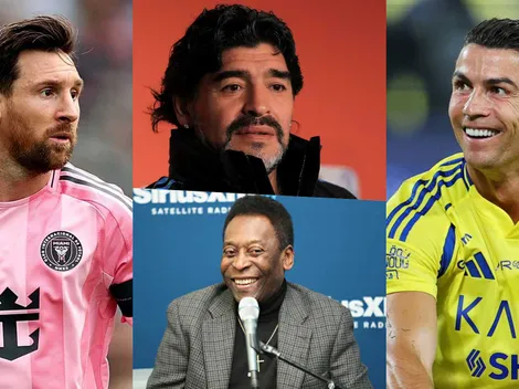 IFFHS revela su top 10 de futbolistas históricos y genera polémica por el 1° lugar