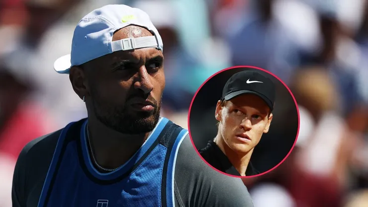 Nick Kyrgios y Jannik Sinner.