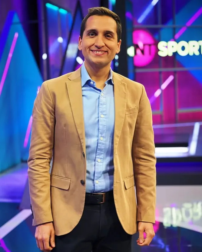 Daniel Arrieta, periodista que cubre a Colo Colo en TNT Sport. (Captura Instagram).