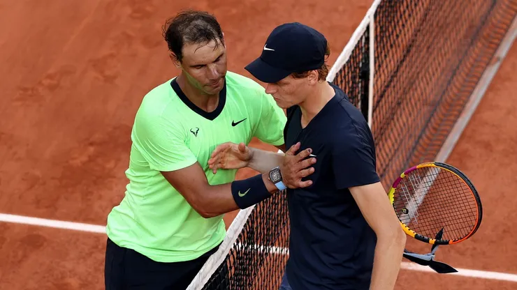 Rafael Nadal y Jannik Sinner