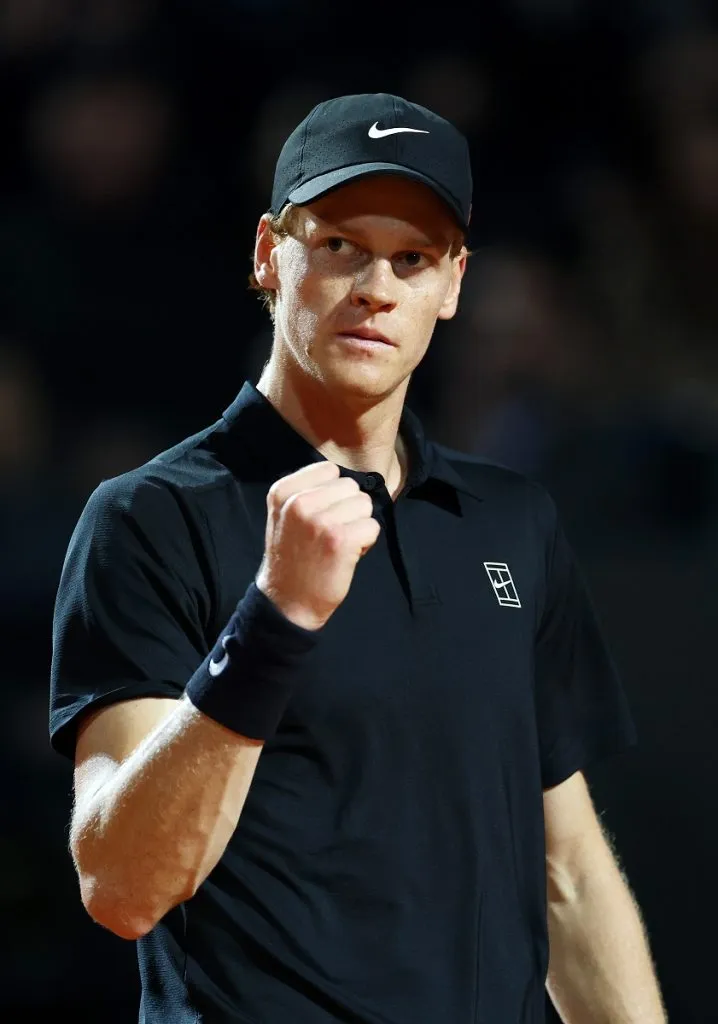 Jannik Sinner en el Masters 1000 de Roma 2025 (Getty Images).