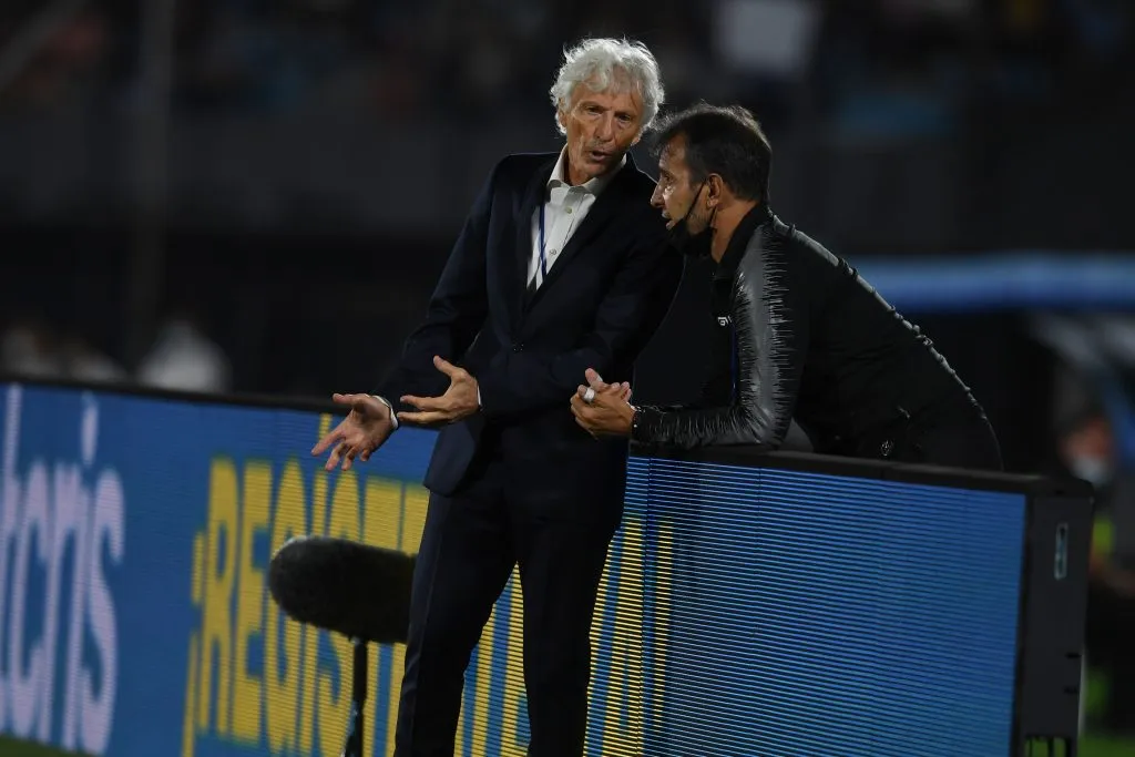 José Pekerman en su paso por Venezuela. (Photo by Pablo Porciuncula – Pool/Getty Images)