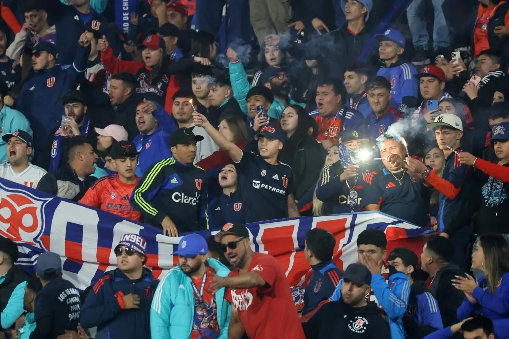 Conmebol fue rigurosa con Universidad de Chile en Copa Libertadores. Foto: Jonnathan Oyarzun/Photosport