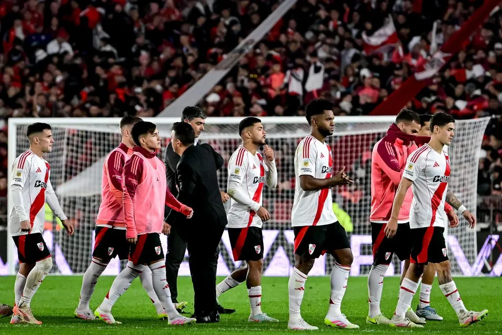 Paulo Díaz fue titular en la eliminación de River Plate y la prensa argentina le pegó con todo. Foto: Getty Images.