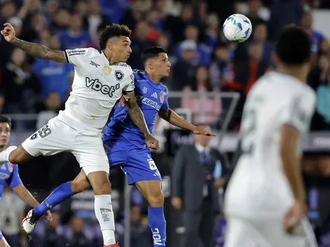 Sufre Botafogo: goleador de US$16 millones se despide ante la U