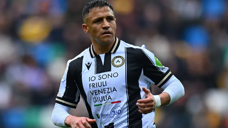 Alexis Sánchez en el Udinese.