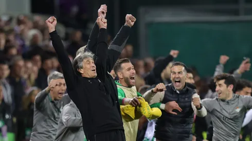 Manuel Pellegrini piensa en la final de la Conference League.