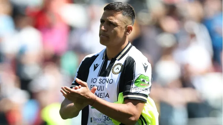 Alexis Sánchez recibió un tremendo espaldarazo de los hinchas de Udinese.