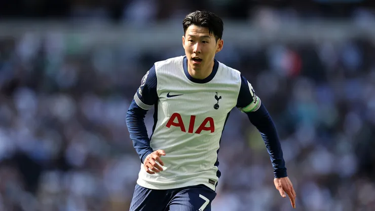 Son Heung-Min, capitán de los Spurs.