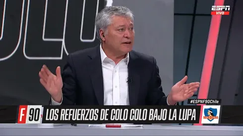Pato Yáñez le entra fuerte a Méndez y Alarcón como refuerzos de Colo Colo.