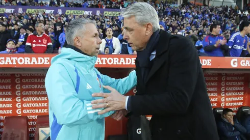 Futbol, Universidad de Chile vs Universidad Catolica. Fecha 13, Campeonato Nacional 2024. El entrenador de Universidad Catolica Tiago Nunes es fotografiado contra Universidad de Chile durante el partido de primera division disputado en el estadio Nacional en Santiago, Chile. 18/05/2024 Jonnathan Oyarzun/Photosport Football, Universidad de Chile vs Universidad Catolica. 13th turn, 2024 National Championship. Universidad Catolica's head coach Tiago Nunes is pictured against Universidad de Chile during the first division match held at the Nacional stadium in Santiago, Chile. 18/05/2024