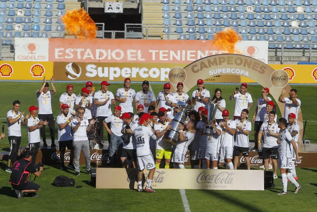 Se podría repetir una final sin público en la Supercopa 2024. (Foto: Jorge Loyola/Photosport)