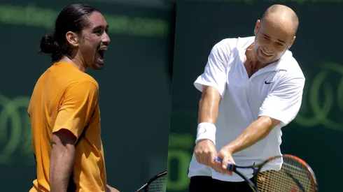 Ríos y Agassi fueron protagonistas del Tenis mundial durante finales de los 90 e inicios del 2000.