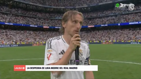 Así fue el discurso de Luka Modric