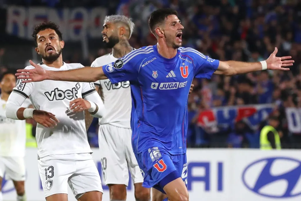 Para la IA, los azules empatarán y clasificarán a octavos de Copa Libertadores. (Foto: Jonnathan Oyarzun/Photosport)