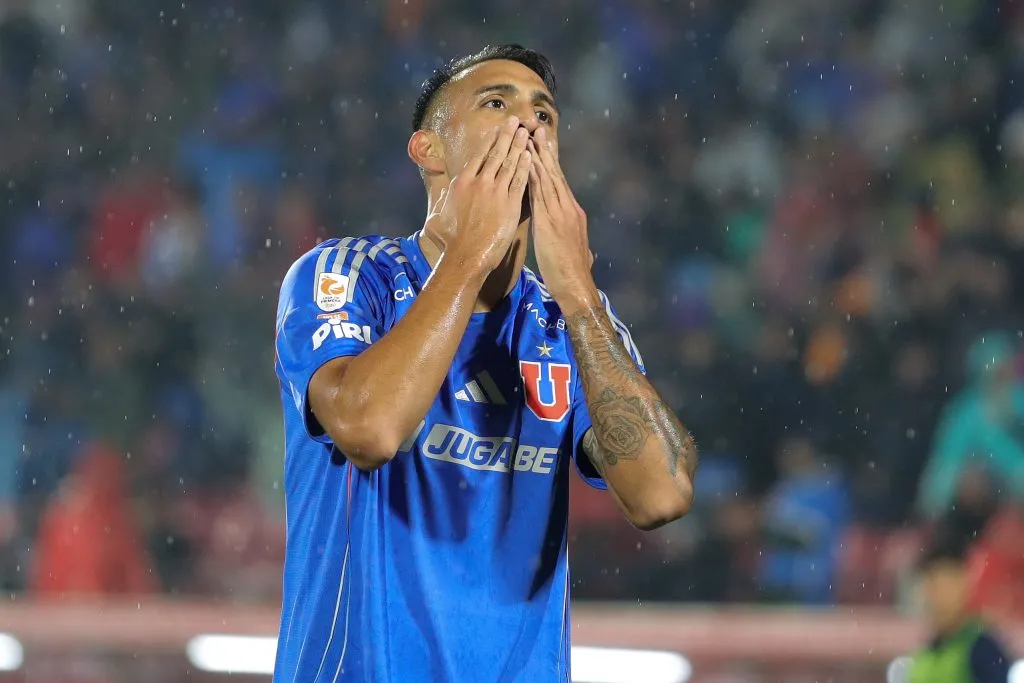 Rodrigo Contreras viaja a Brasil con la U para la Copa Libertadores. Foto : Felipe Zanca/Photosport