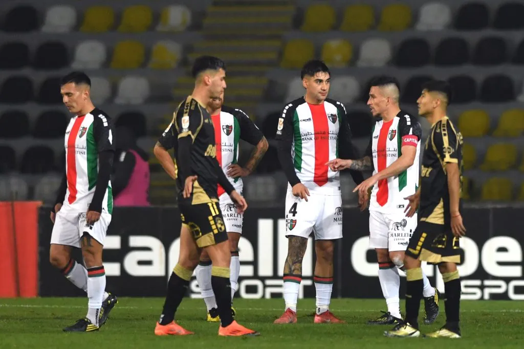 Coquimbo y Palestino no se sacaron ventaja en el puerto. (Alejandro Pizarro Ubilla/Photosport).